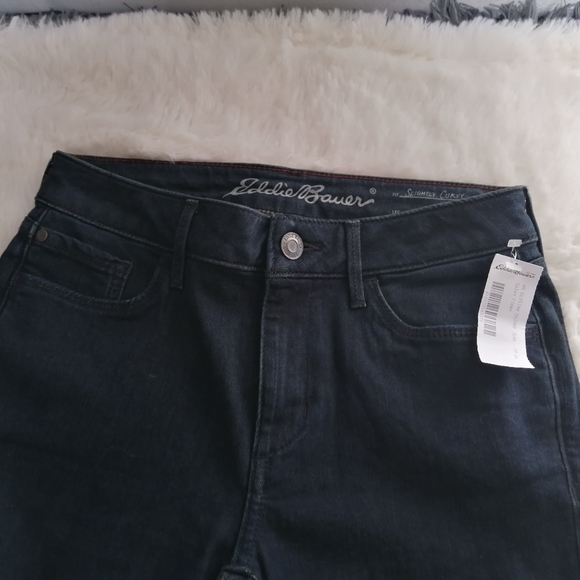 Eddie Bauer NWT Dark Blue Skinny Jeans - Picture 4 of 8
